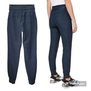Lululemon Ready to Rulu Jogger 29", Sz 4, Heathered True Navy/ Black